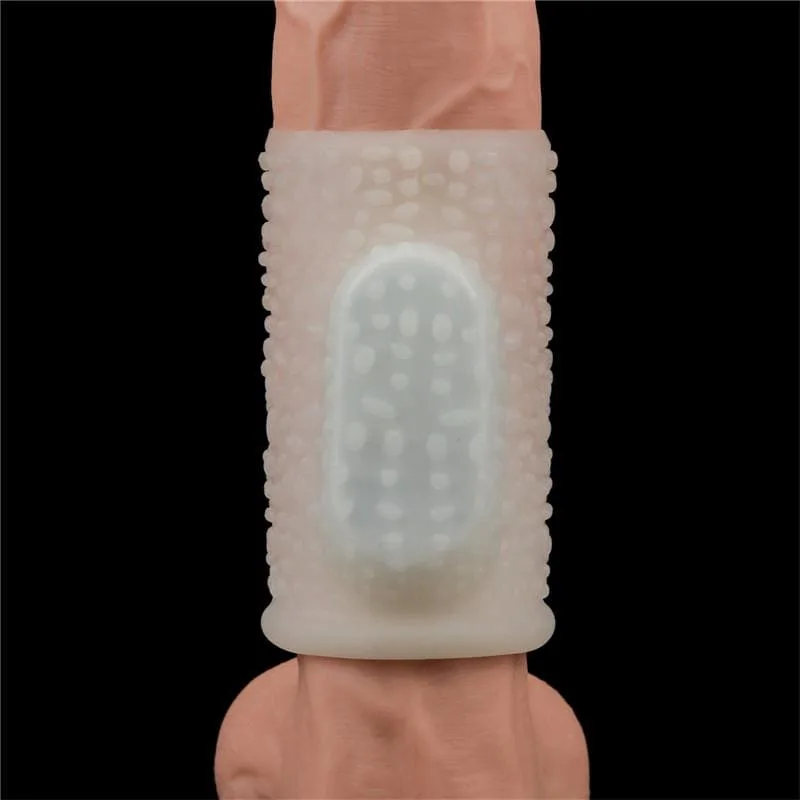 Knights Ring BD15A Premium Vibrating Size Enhancement Condom — Benefits for Both Him and Her