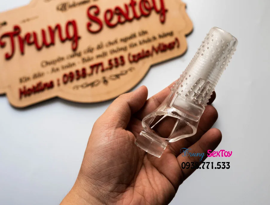 G-Spot Stimulating Ribbed Thinning Vibrating Condom Dildo — Premium Material & Safety