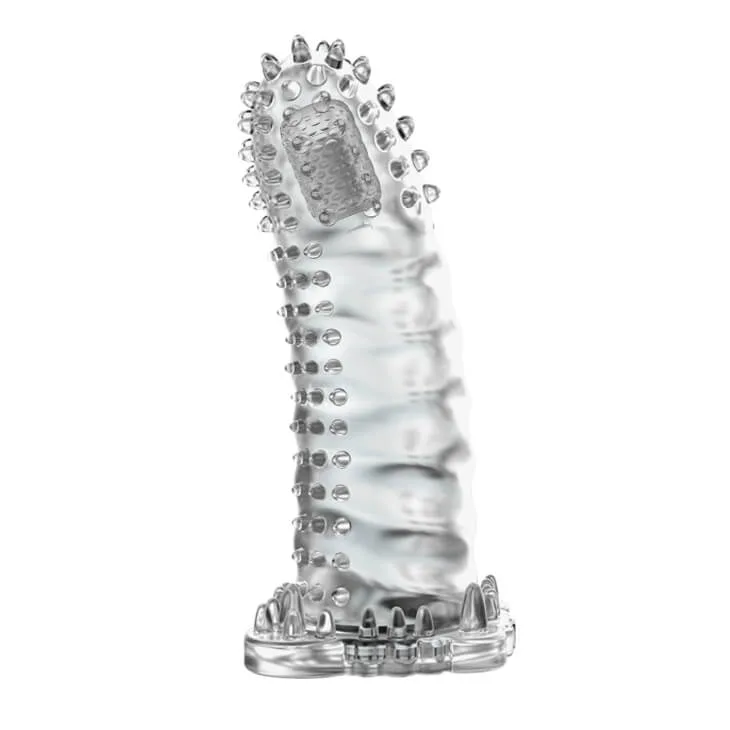Braveman Textured Delay Vibrating Condom Improve Stamina — hình 6