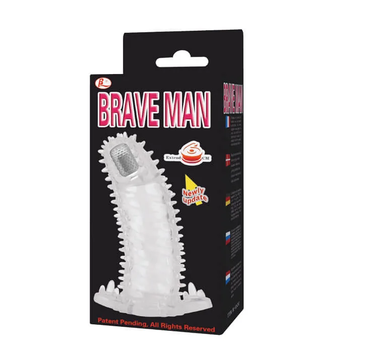 Braveman Textured Delay Vibrating Condom Improve Stamina — Superior Features & Benefits