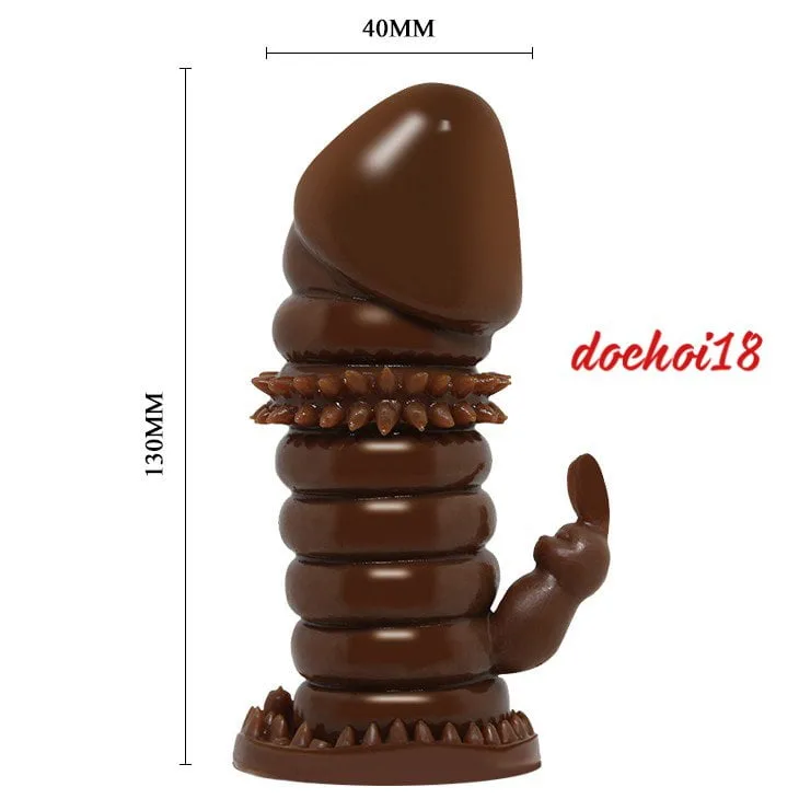 Soft Silicone Penis Sleeve with Rings for Size & Pleasure — Product Specifications