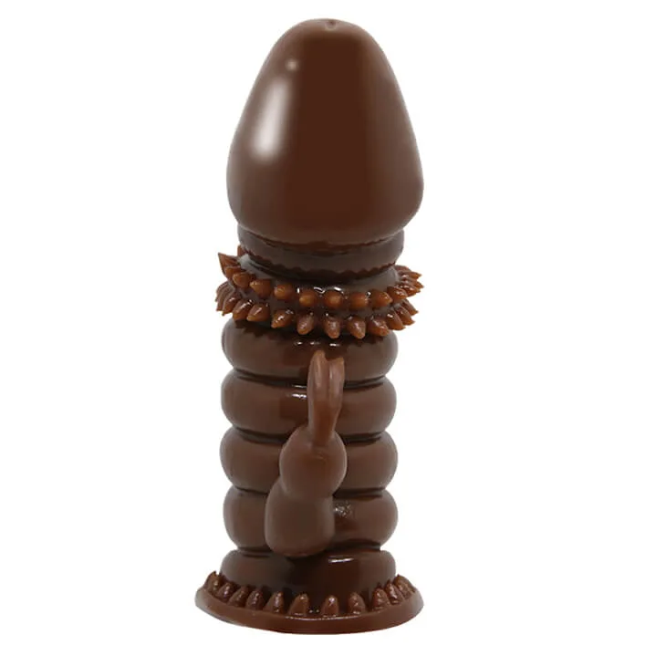 Soft Silicone Penis Sleeve with Rings for Size & Pleasure — hình 7