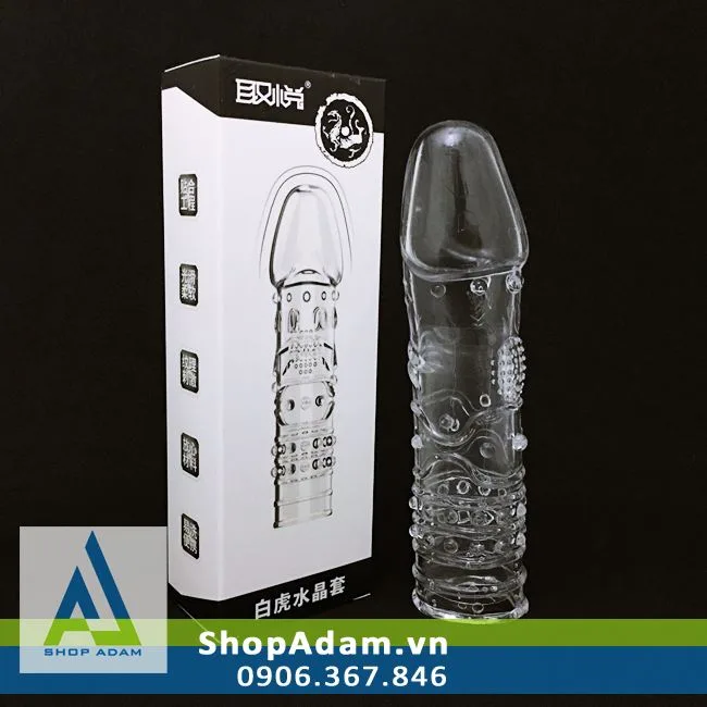 Textured Ribbed Condom Enhancer For Stronger Sensation