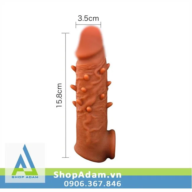 Textured Silicone Penis Sleeve Realistic Soft Spiked Feel — Benefits That Boost Confidence and Pleasure
