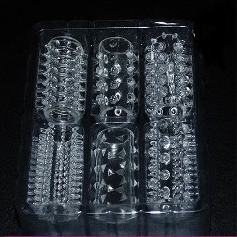 Set of 6 Silicone Penis Sleeve Rings Extend Duration — Exceptional Design and Material Quality