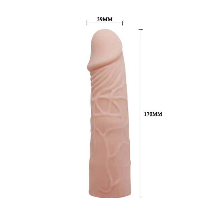 WOLFTOOTH Sleeve 6cm Extension Condom - Soft & Veined — Key Product Specifications