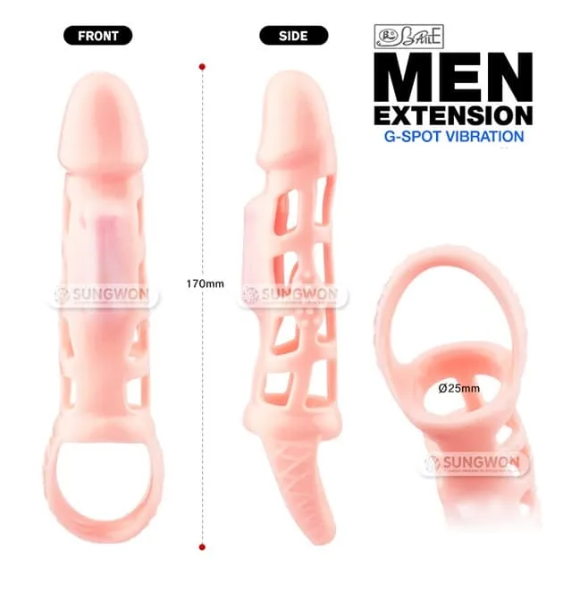 SHP430 Mesh Vibrating Sleeve With Strap Enhance Size — Premium Features for Your Satisfaction