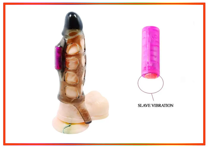 SHP430 Mesh Vibrating Sleeve With Strap Enhance Size — Why Choose Our Vibrating Textured Condom?