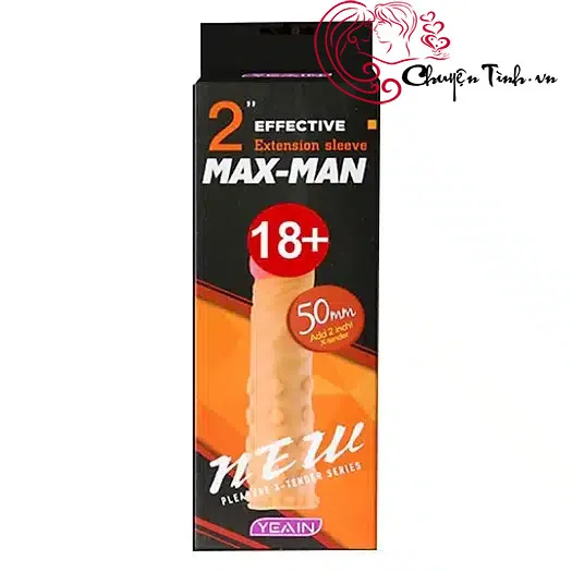 Maxman Ribbed Condom Enhance Size Delay Duration Silicone — Premium Quality and Innovative Design
