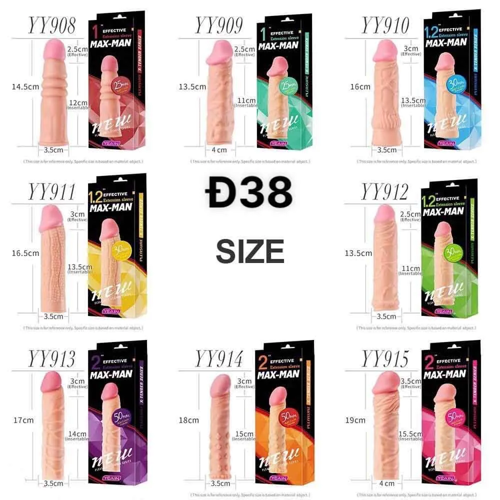 Maxman Silicone Penis Extender Condom Multiple Styles — Exceptional Features of Maxman Extension Condoms