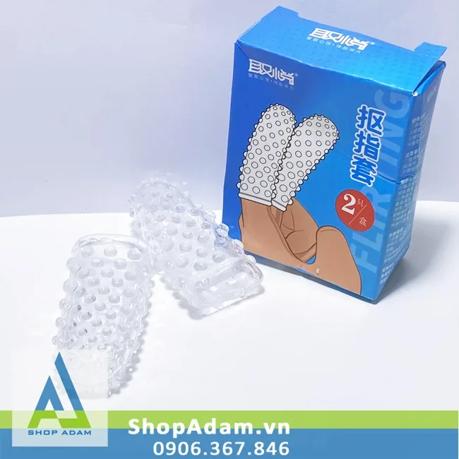 Aichao Textured Finger Sleeve Condom 2-Pack — How to Use and Care
