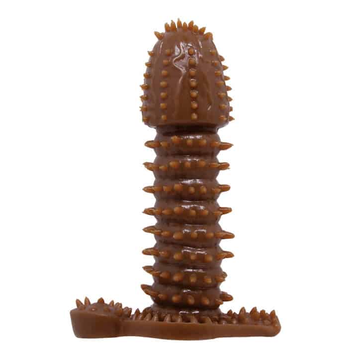 Soft Textured Dotted Penis Sleeve Condom Comfortable — hình 6