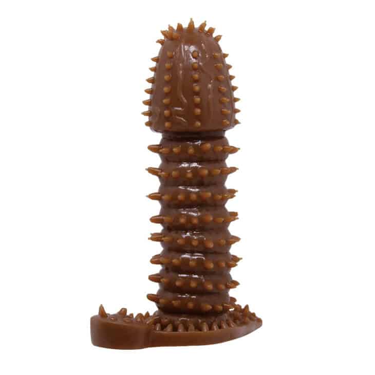 Soft Textured Dotted Penis Sleeve Condom Comfortable — hình 5
