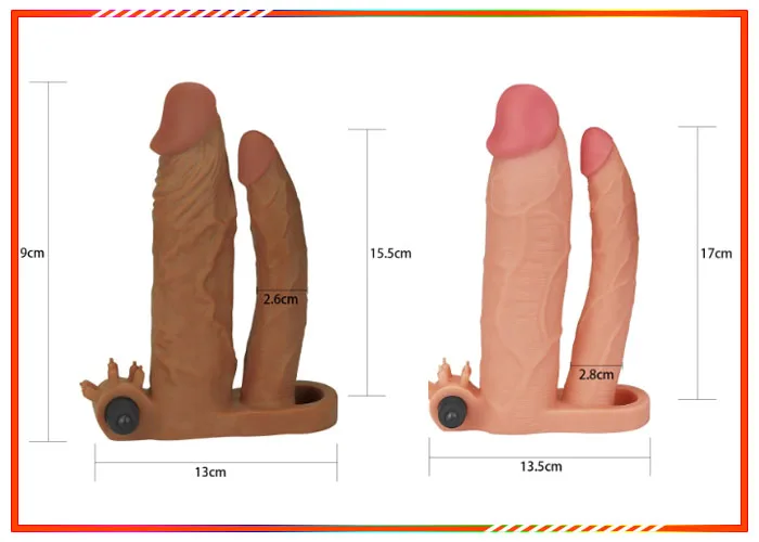 BS04 Dual Branch Vibrating Penis Sleeve Latest Model — Quick Delivery & Reliable Customer Care