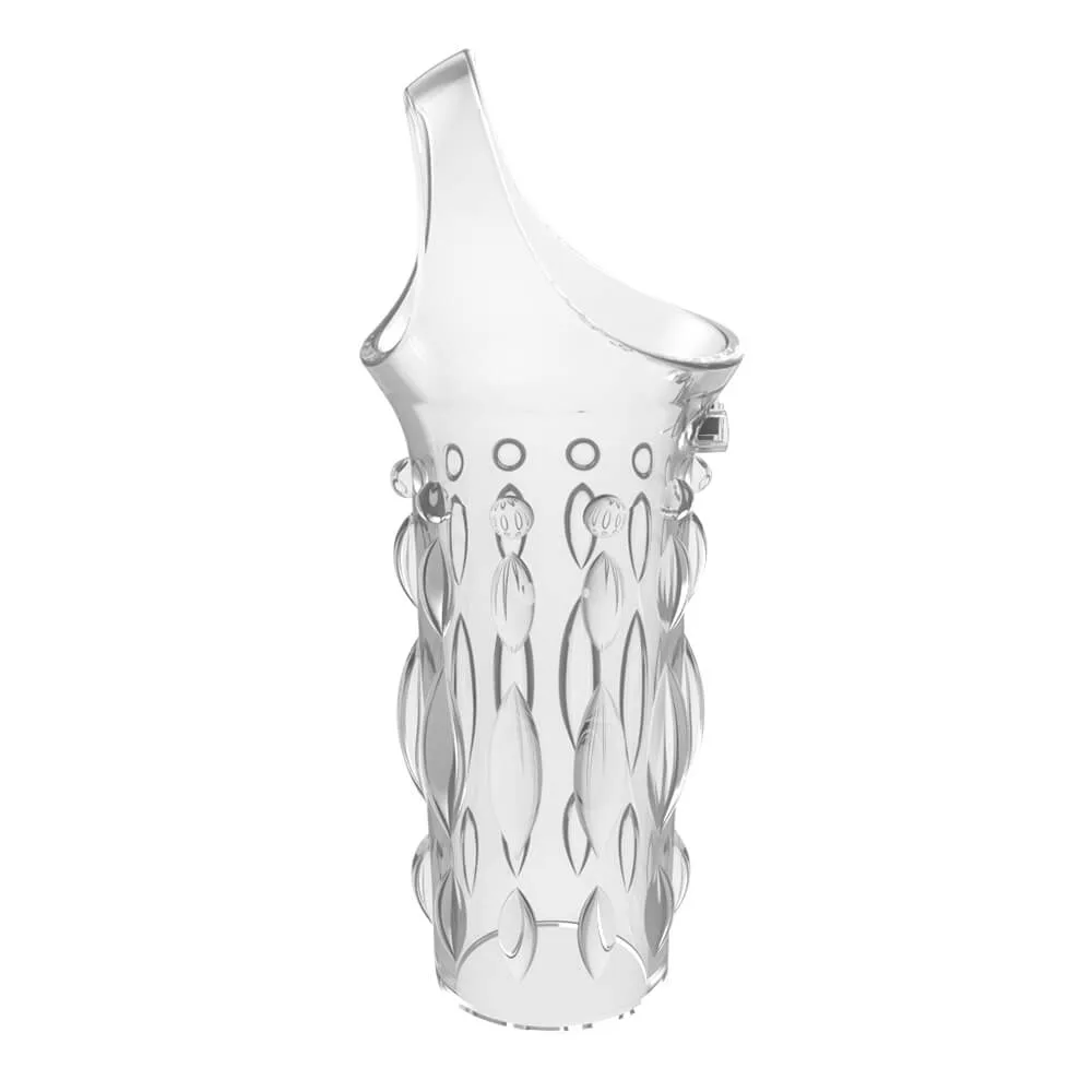 Transparent Strap-On Dildo Silicone G-Spot Stimulator — hình 3