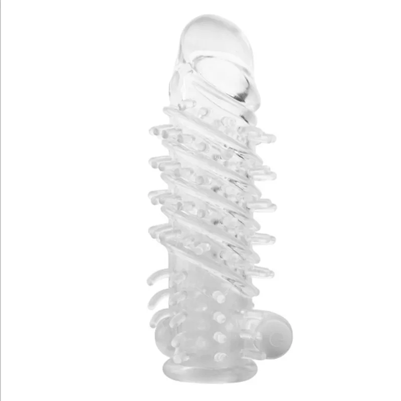 Textured Ribbed Vibrating Condom Sleeve Male Sex Enhancement — Key Specifications and Features