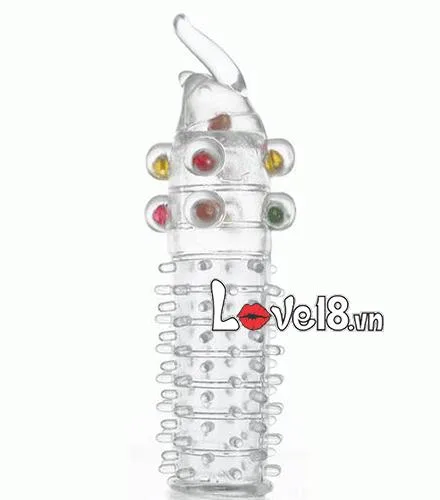Runbo Super Bi Spike 3-Style Textured Penis Sleeve — hình 3