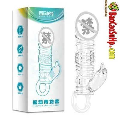 Lycantorer Rabbit Vibrating Ribbed Condom 3 Styles — hình 3