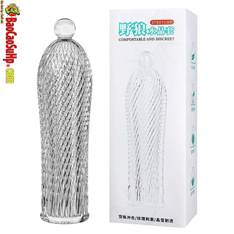 Schegy 4-Pack Textured Transparent Condoms Extra Pleasure — hình 7