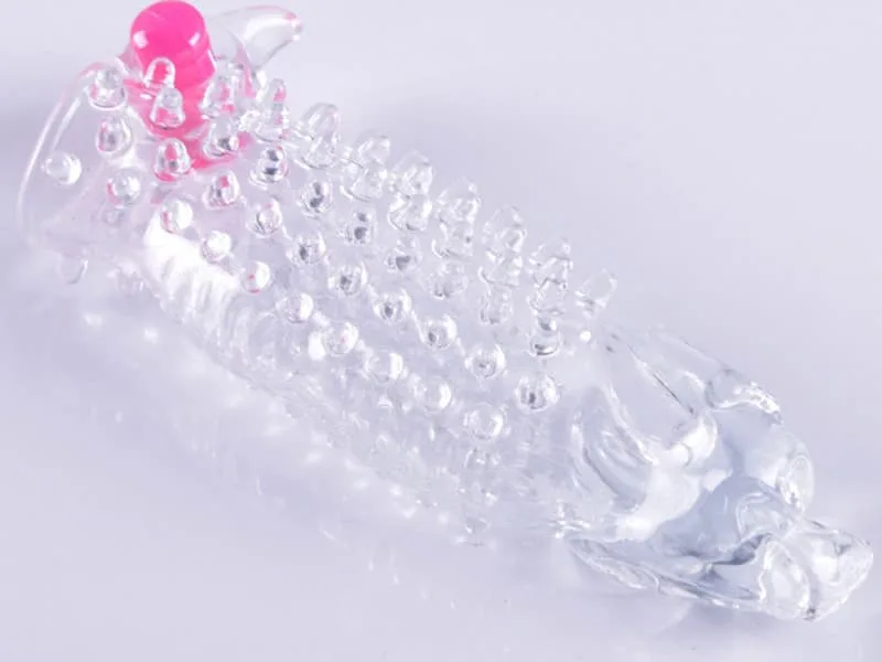 Donzen Thailand Dragon Head Ribbed Vibrating Condom Premium — hình 2