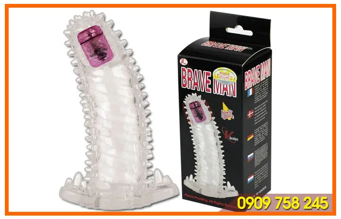 Donzen Brave Man US Vibrating Condom Extension