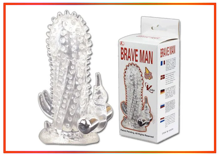 BraMen Unique Studded Condom for Intense Stimulation — Exceptional Features & Design