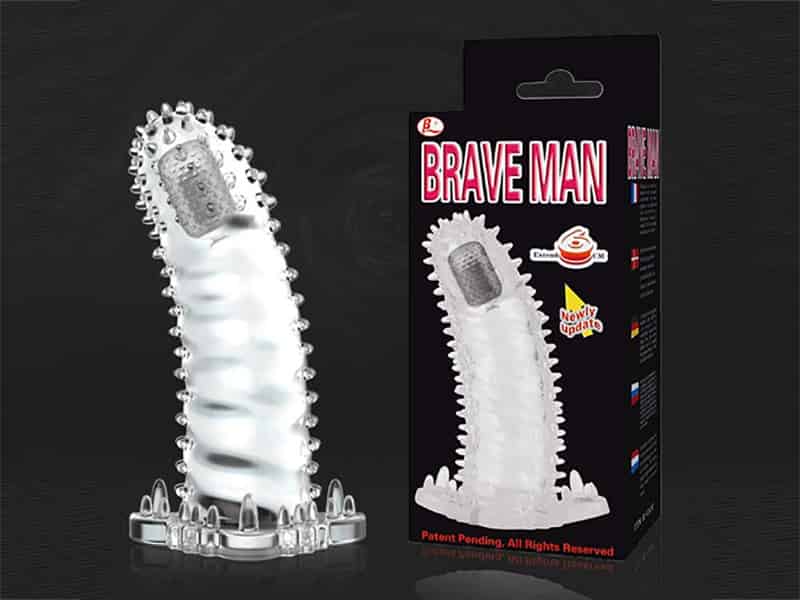 KOZA Soft Spiked Extension Condom Extra Large SHP564 — KOZA Soft Spiked Extension Condom Extra Large SHP564The