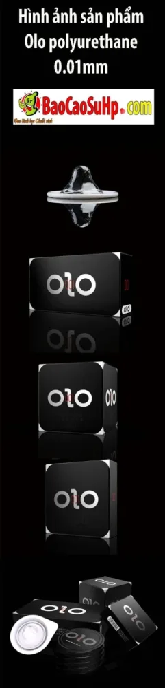 Olo Premium Ultra Thin Polyurethane Condoms 001 Super Soft — hình 9