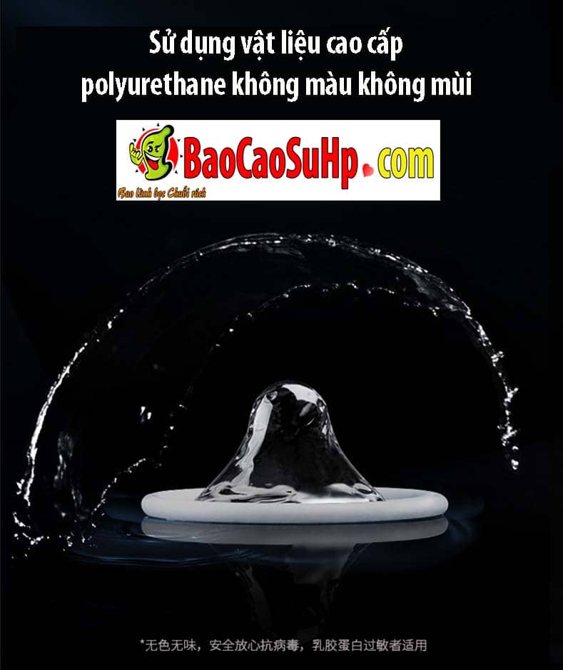 Olo Premium Ultra Thin Polyurethane Condoms 001 Super Soft — hình 4