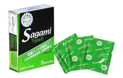 Sagami Type E Textured Condom for Stronger Sensation Japan — Premium Materials and Specifications