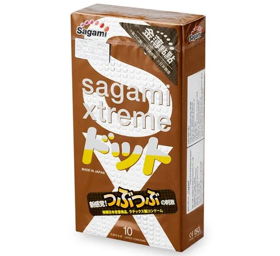 Sagami Xtreme Feel Up Thin Ribbed Condoms 10 Pack Japan — Product Specifications & Benefits