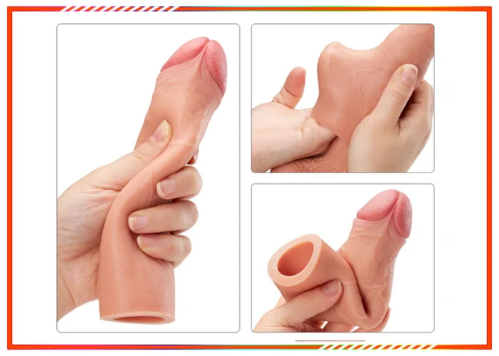 Lokoc 2019 Penis Enlarging Sleeve Condom Delay Extension — Detailed Product Specifications