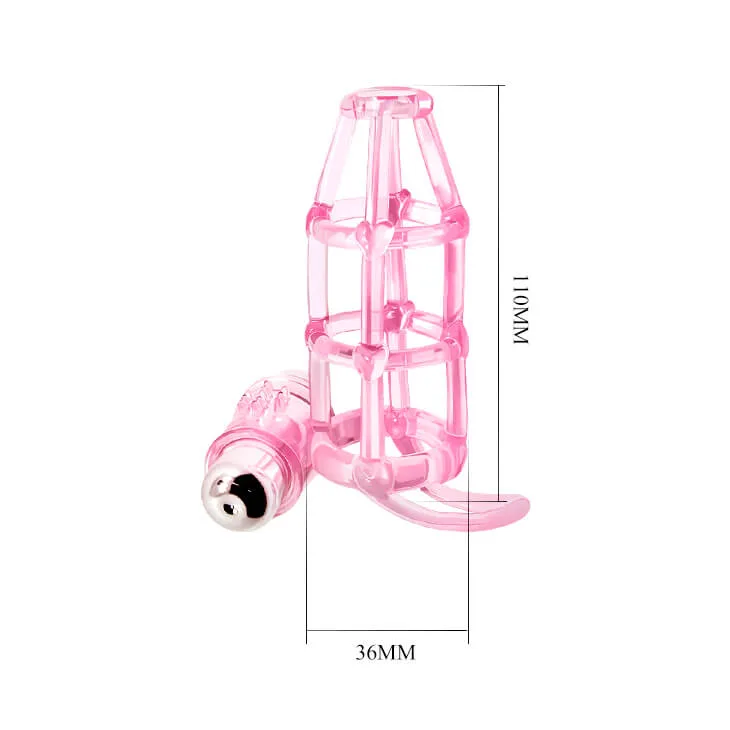 BD07 Ruffled Ring Vibrating Condom for Extended Pleasure — Exceptional Features & Specifications