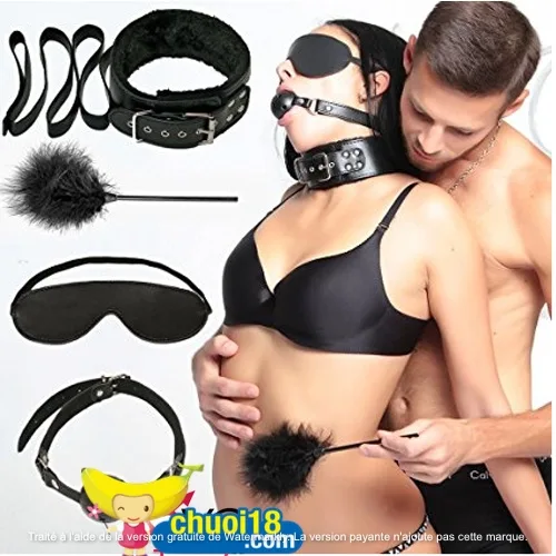 15-Piece BDSM Kit with Vibrator and Fox Tail Accessories — hình 2