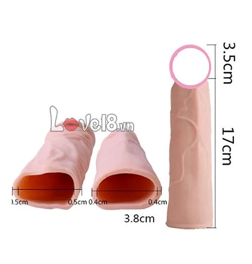 3cm Ultra Soft Small Penis Sleeve Enhancer for Men — Perfect Design for Enhanced Experience