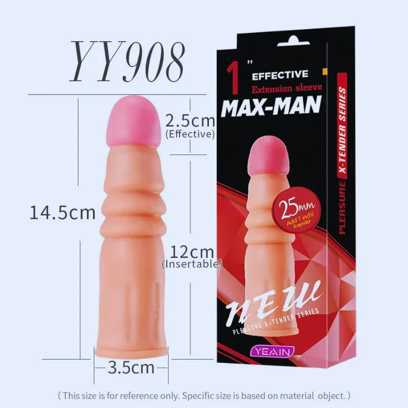 Max-man Silicone Premium Condoms Extended Length 2.5cm Men — Additional Features That Maximize Pleasure