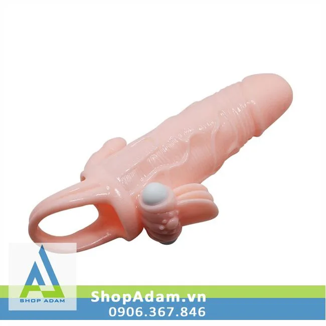 Brave Man Silicone Strap-On Vibrator Safe Medical Grade