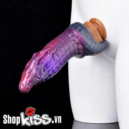 FAAK Phantom Dragon Head Penis Sleeve Extender — Get ready to unleash a “dragon warrior” within and