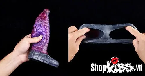FAAK Phantom Dragon Head Penis Sleeve Extender — Safe, Easy to Clean, and Durable