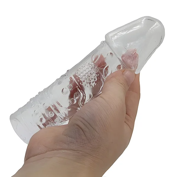 Aichao Ribbed Bi Enlarging Condom Enhance Pleasure Safety — hình 2