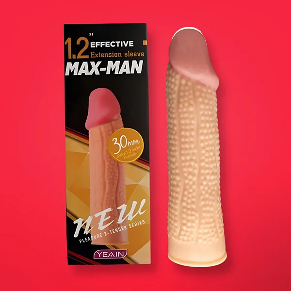 Maxman Studded Condom Delay Enhance Passion Long-Lasting — Convenient & Ready to Use