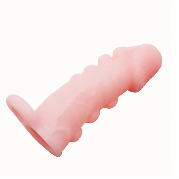 Brave Man Ultra-Soft Silicone Penis Enhancer Condom for — hình 3