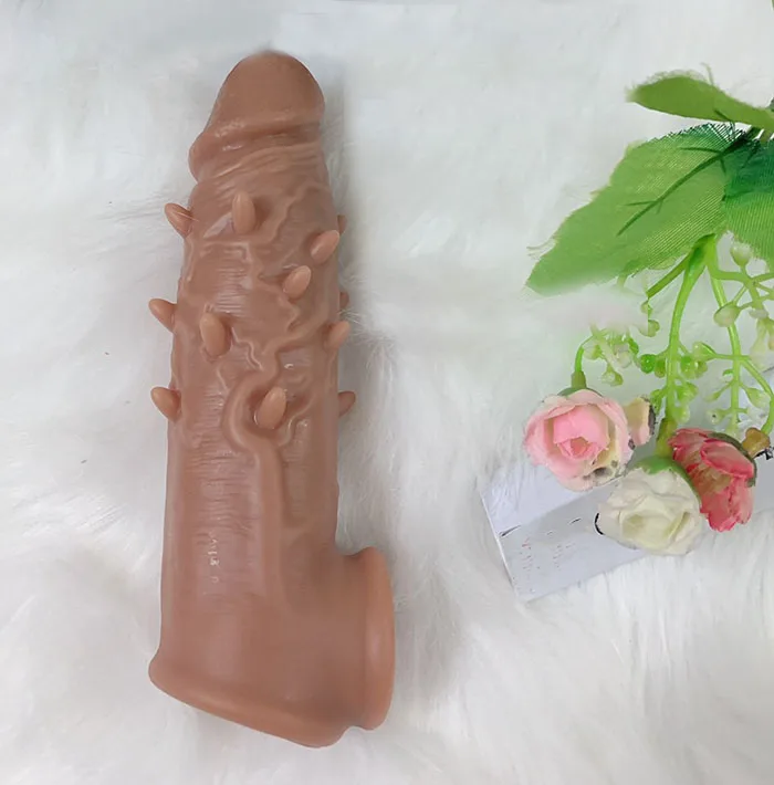 Bull Ring Condom Sleeve Extra Size Delay Sex Safe Silicone — Exceptional Features for Unmatched Pleasure