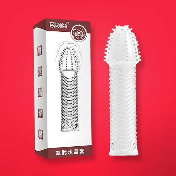 Aichao Ribbed G-Spot Textured Condom – Enhance Pleasure — Easy to Use & Maintain