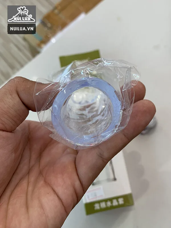 Aichao Smooth Silicone Cock Condom Boost Sensation — hình 3
