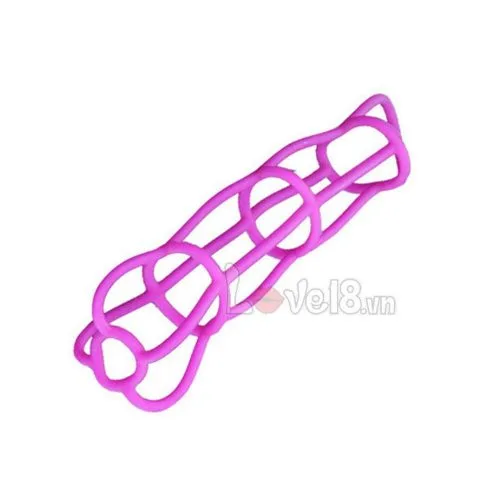 BD28MeshPenisSleeveEnhanceMalePerformanceTPE — Exceptional Design and Premium Materials