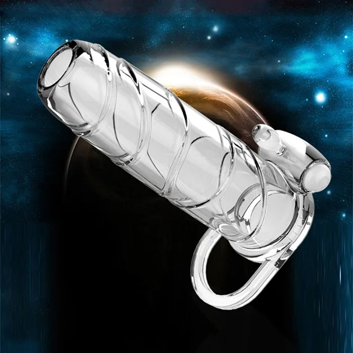 Vibrating Hollow Tip Penis Sleeve for Stronger Stimulation — Originating from Hong Kong, this high-quality product