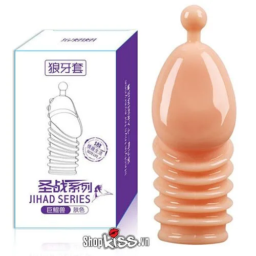 Bumpy Beaded Sleeve Enhancer Ultra Realistic Penis Extension — Superior Design and Sensation