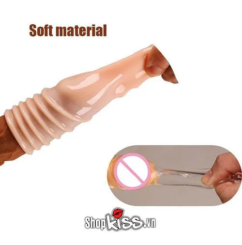 Bumpy Beaded Sleeve Enhancer Ultra Realistic Penis Extension — Why Choose This Penis Sleeve?