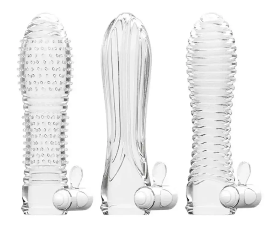 Cobiiy Transparent Penis Enlarger Sleeve 3 Sizes — This exceptional product is not merely an accessory but a